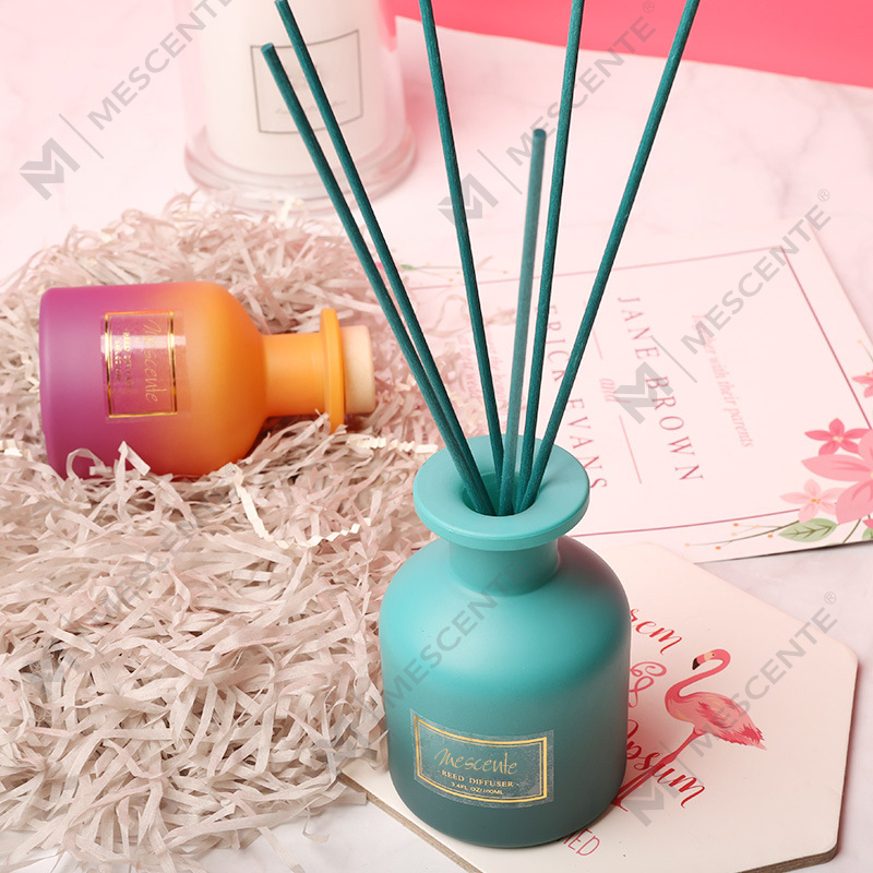 M&Scent private label botol bulat penyebar buluh wewangian rumah