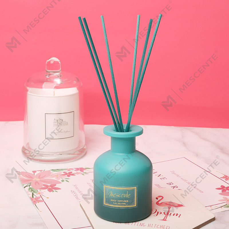 M&Scent private label botol bulat penyebar buluh wewangian rumah