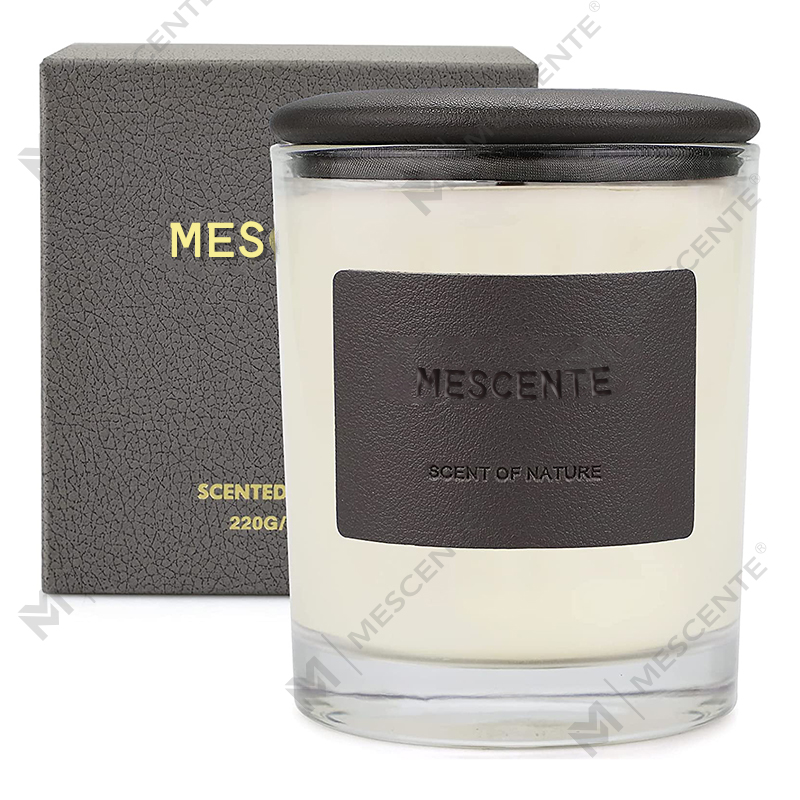 M&Scent Grosir Lilin Guci Kaca Daur Ulang Yang Indah Di Cina, Lilin Santai