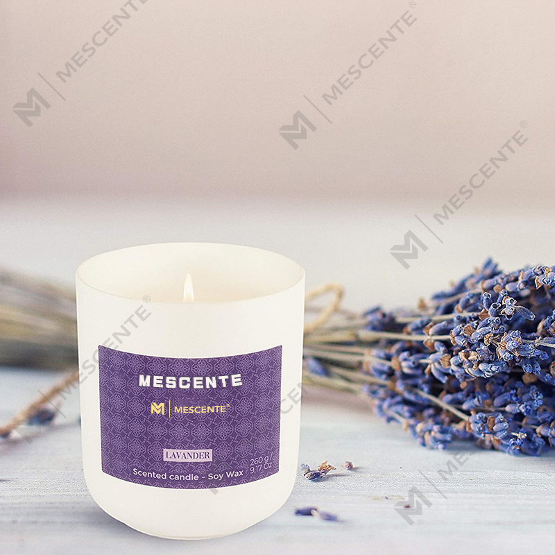 Lilin Kedelai Mini M&Scent Mason Jar, Lilin Kedelai Lilin Marmer Kemasan Mewah