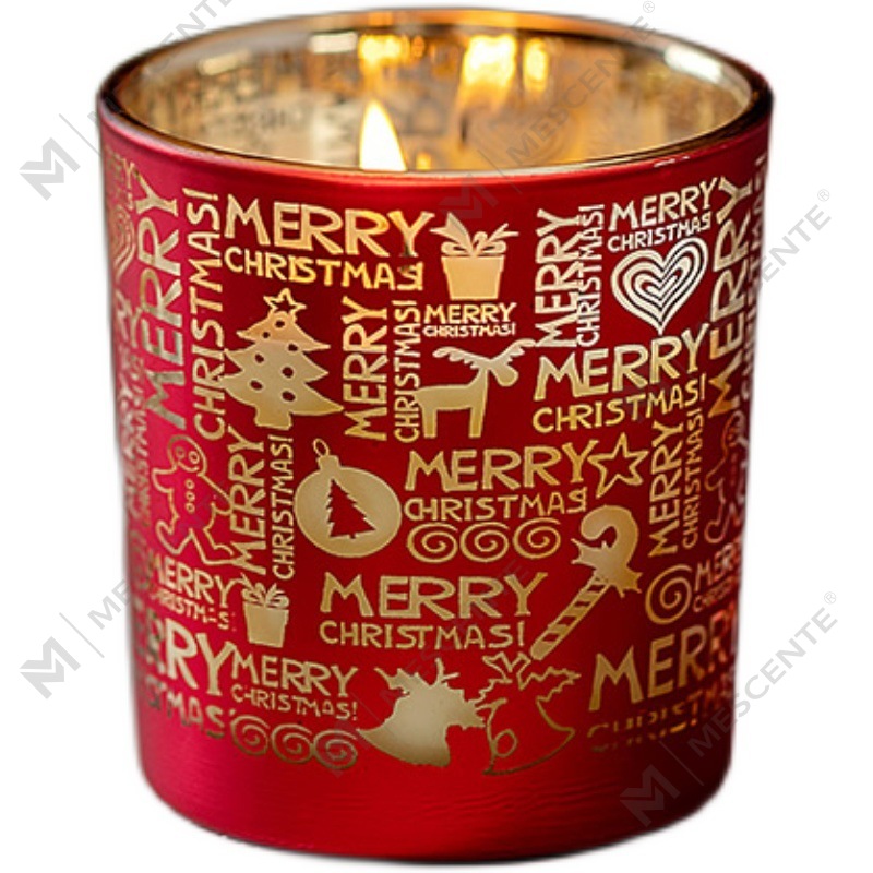 M&Scent Hadiah Lilin Beraroma Cangkir Langit Berbintang Tanpa Asap Natal Aroma Liburan dengan Tangan