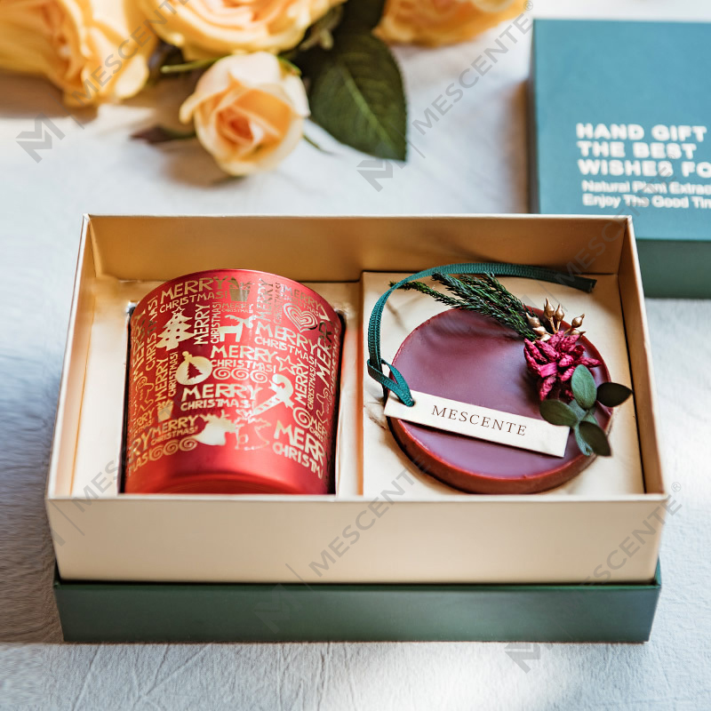 M&Scent Hadiah Lilin Beraroma Cangkir Langit Berbintang Tanpa Asap Natal Aroma Liburan dengan Tangan