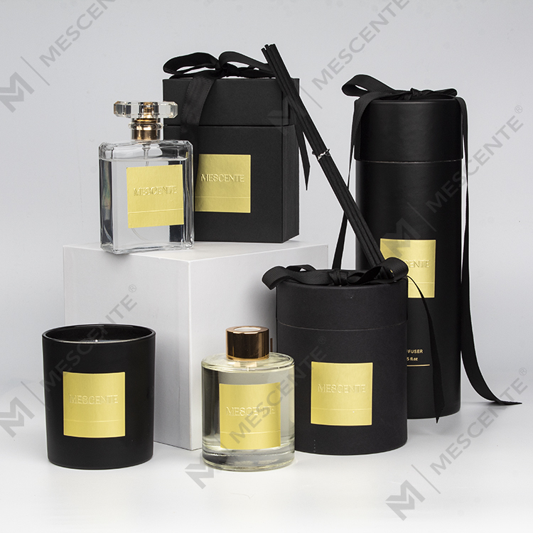 M&Scent wadah beraroma label pribadi mewah toples lilin lilin kedelai dalam jumlah besar