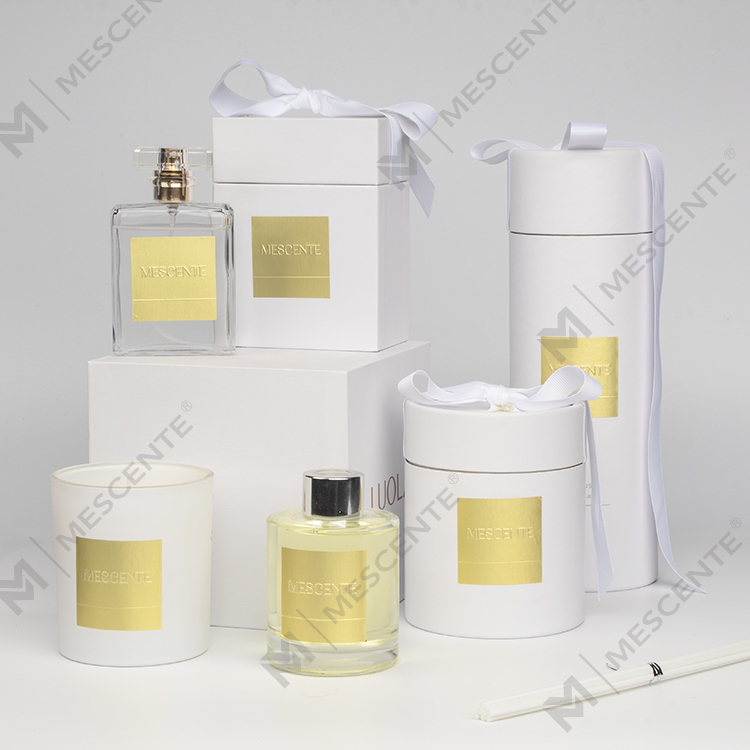 M&Scent wadah beraroma label pribadi mewah toples lilin lilin kedelai dalam jumlah besar