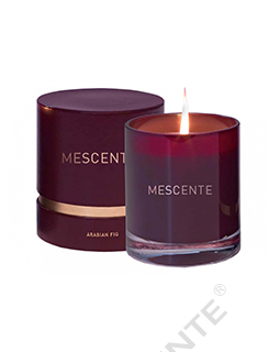 M&S cent Lilin Beraroma Sumbu Kaca Matte Mewah Kustom 100 Jam, Lilin Label Pribadi Beraroma