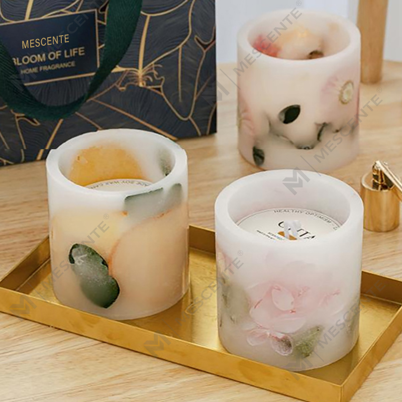 M&Scent Grosir Set Kado Lilin Tealight Lilin Kedelai Alami Mewah