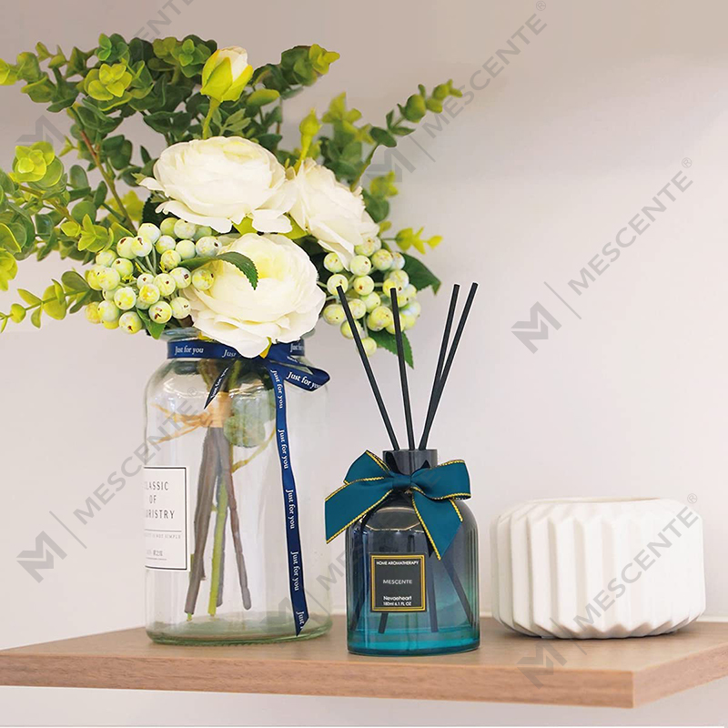 M&Scent Set Isi Ulang Minyak Diffuser Buluh Label Logam 300 Mewah Terbaik Murah