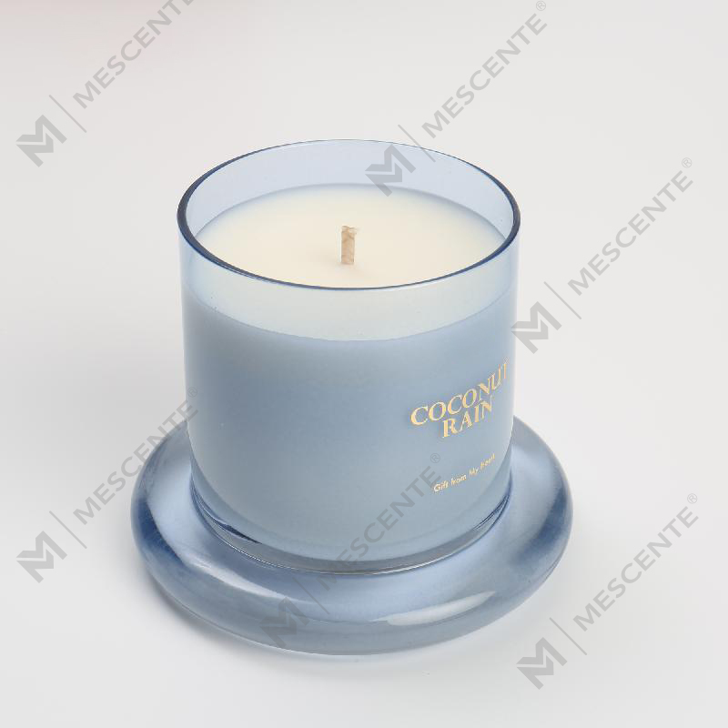 M&Scent Logo Kustom Kotak Mewah Lilin 100% Hadiah Lilin Rumah Mini Alami