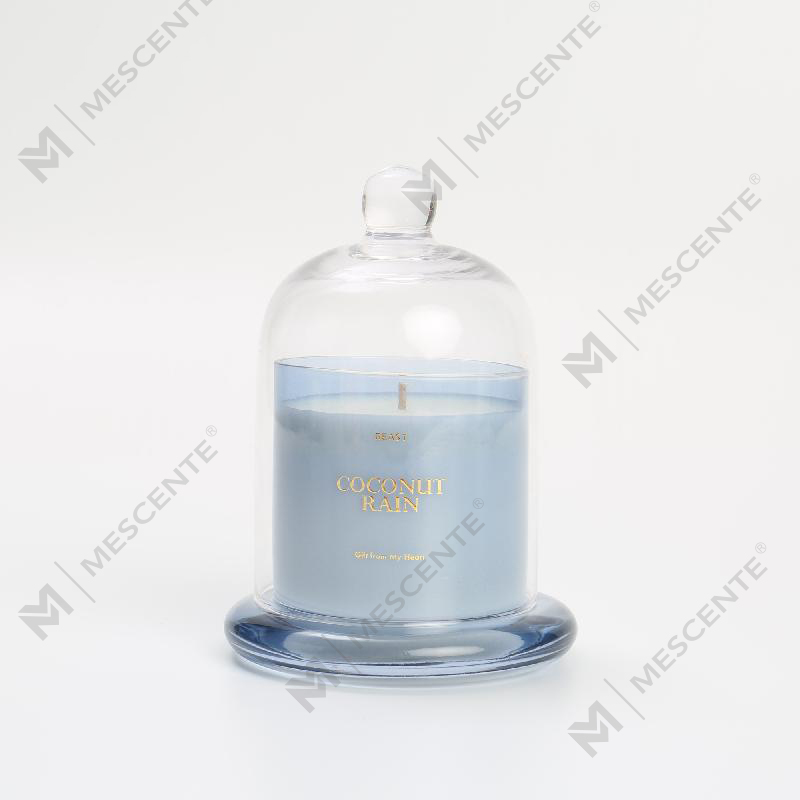 M&Scent Logo Kustom Kotak Mewah Lilin 100% Hadiah Lilin Rumah Mini Alami