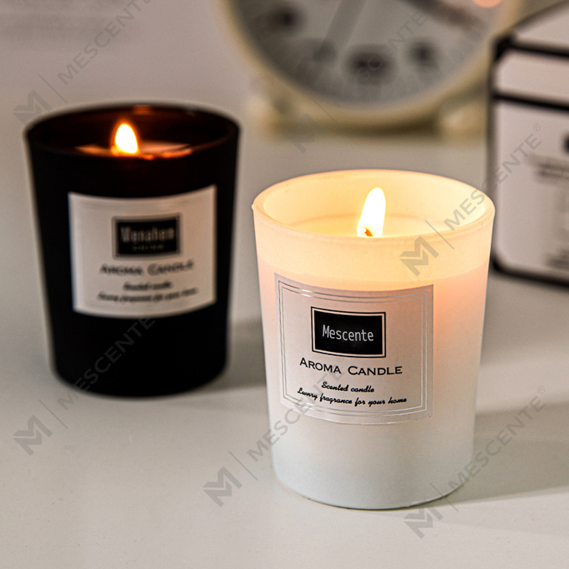 Lilin lilin kedelai beraroma peony yang dicetak khusus M&Scent, lilin beraroma digital