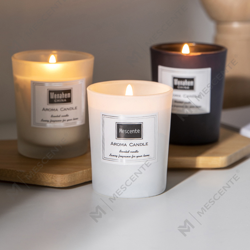 Lilin lilin kedelai beraroma peony yang dicetak khusus M&Scent, lilin beraroma digital
