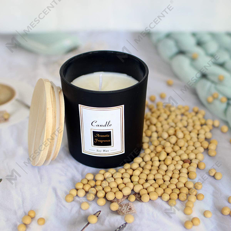 Lilin kedelai cetak buatan tangan M&Scent, lilin pengusir nyamuk kayu cendana