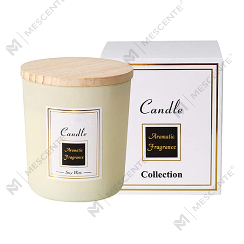 Lilin kedelai cetak buatan tangan M&Scent, lilin pengusir nyamuk kayu cendana