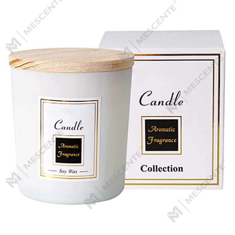 Lilin kedelai cetak buatan tangan M&Scent, lilin pengusir nyamuk kayu cendana