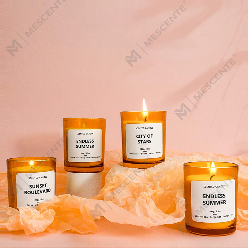 Lilin populer M&S cent dekorasi rumah mewah beraroma, lilin beraroma tinggi