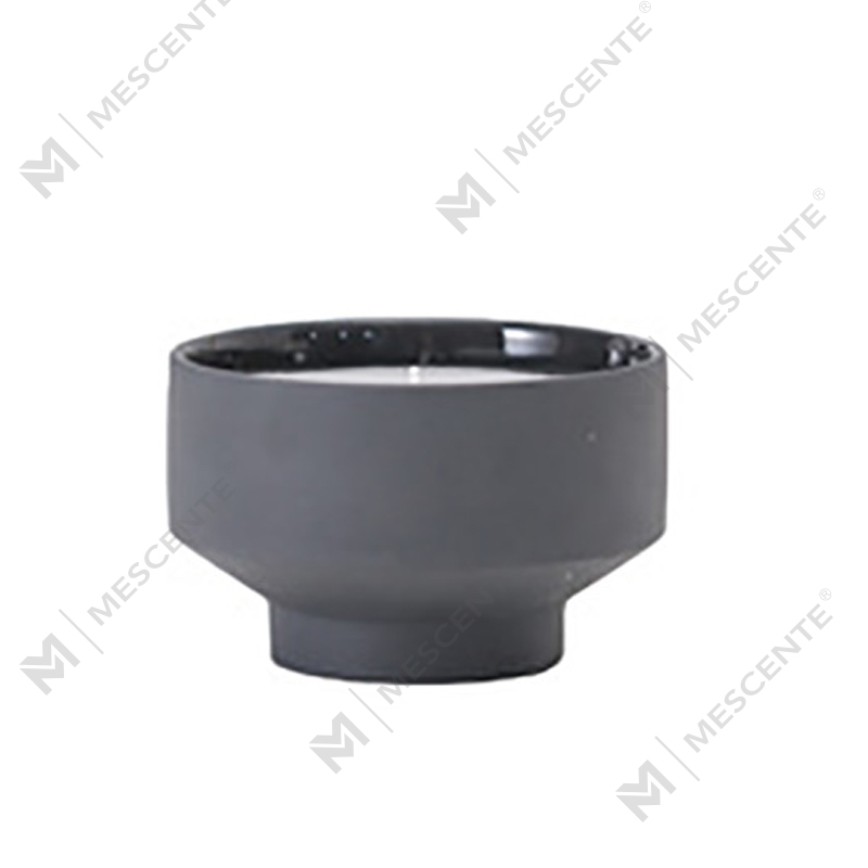 M&Scent Grosir Toples Lilin Natal Buram Putih 3 Sumbu Modern Besar Kustom Dengan Tutup Bambu