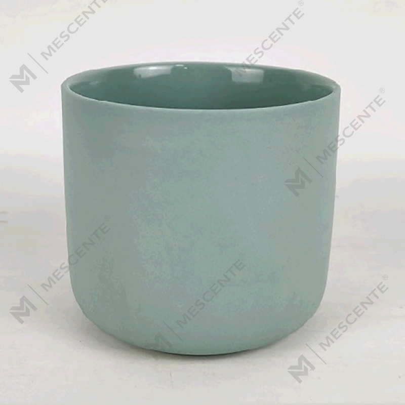 M&Scent Grosir Toples Lilin Natal Buram Putih Perak 3 Sumbu Besar Modern Kustom Dengan Tutup Bambu