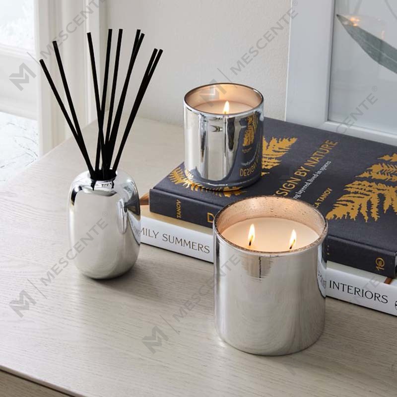 Lilin Aroma Perak Alpine Label Pribadi Kustom Mewah Grosir
