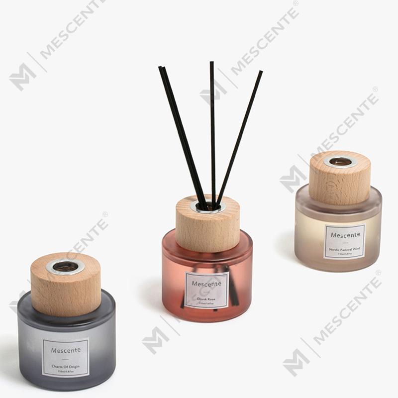 M&Scent grosir mewah private label botol kaca reed diffuser dengan stopper
