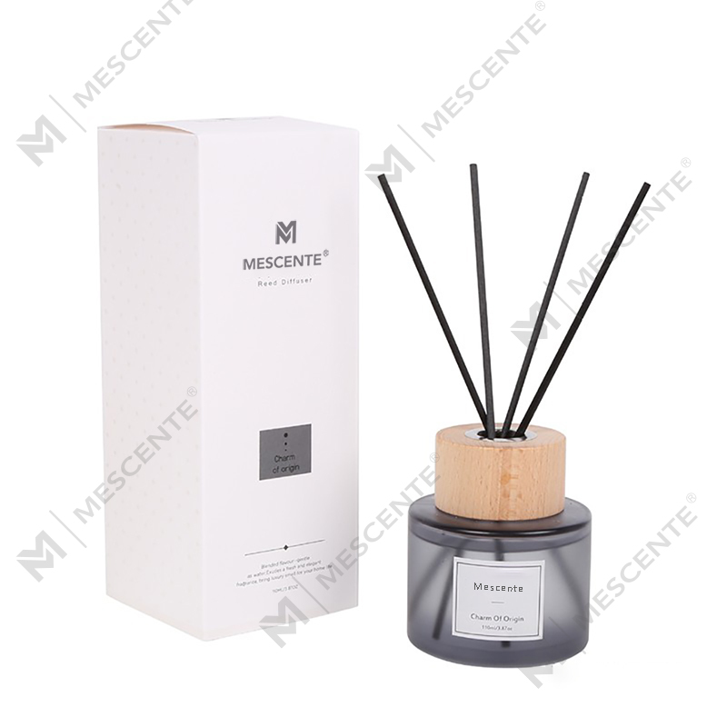 M&Scent grosir mewah private label botol kaca reed diffuser dengan stopper