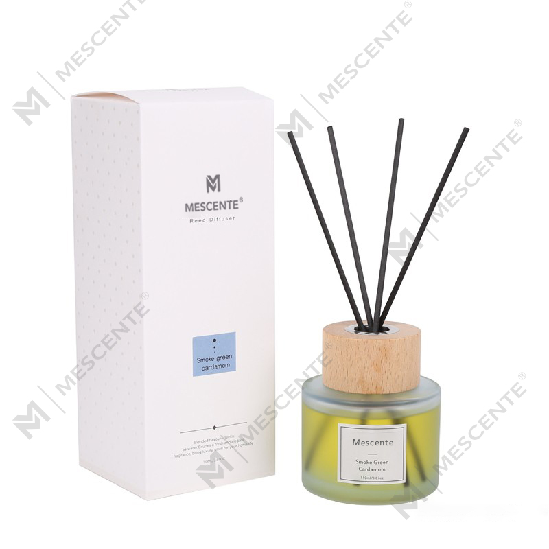 M&Scent grosir mewah private label botol kaca reed diffuser dengan stopper