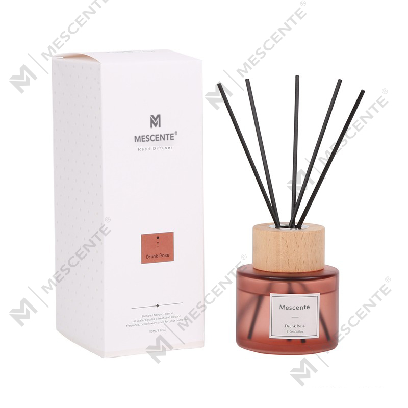 M&Scent grosir mewah private label botol kaca reed diffuser dengan stopper