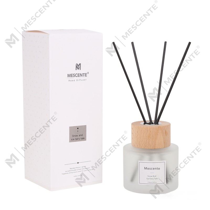 M&Scent grosir mewah private label botol kaca reed diffuser dengan stopper