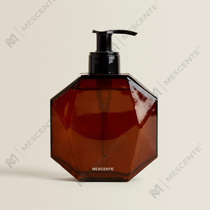 Label Pribadi Semprotan Ruangan Minyak Esensial dengan Kotak M & Aroma Kamar Mewah Kustom & Botol Kaca Penyegar Udara Linen, Cairan Kotak Warna