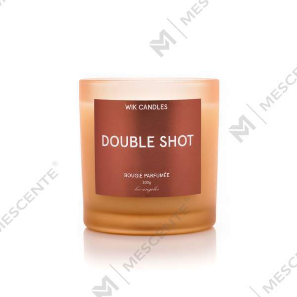 M&Scent Grosir Mewah Kustom Label Pribadi Dekorasi Lilin Lilin Kedelai Beraroma Kristal Kaca Hitam