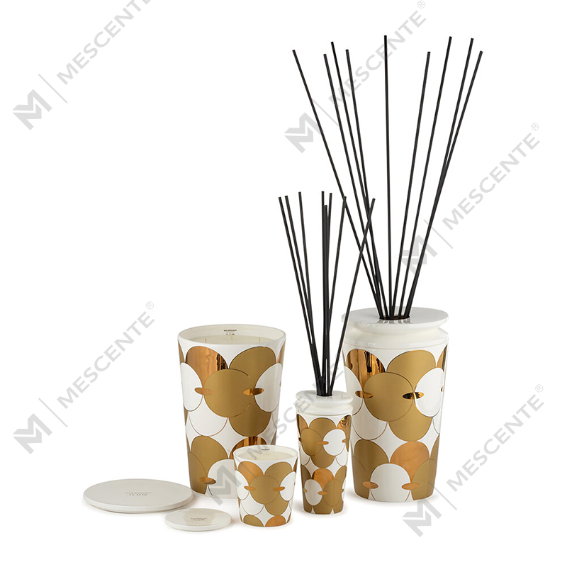 M&scent Grosir Kustom Mewah Label Pribadi Set Hadiah Lilin Lilin Kedelai Beraroma