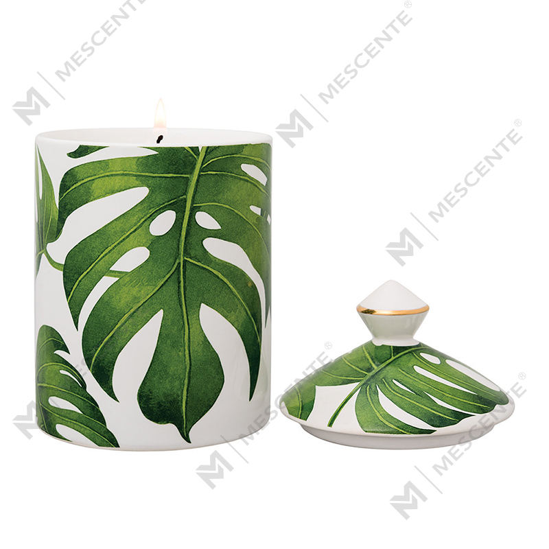 Lilin Tumbler Urban Botanics Warna Desain Khusus M&Scent dengan Kotak Lipat