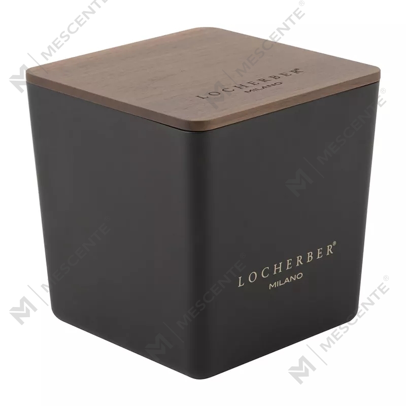 M&scent 2025 Lilin Beraroma Kaca Ramah Lingkungan Besar Dengan Tutup Kayu Briccole
