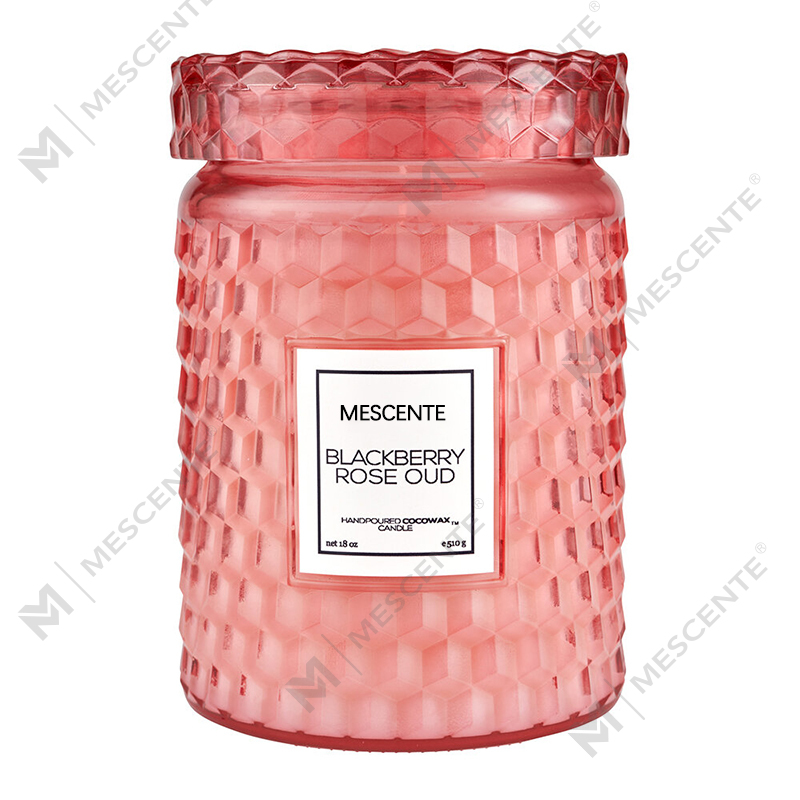M&Scent Dekorasi Natal Kustom Lilin Ikon Blackberry Rose Oud