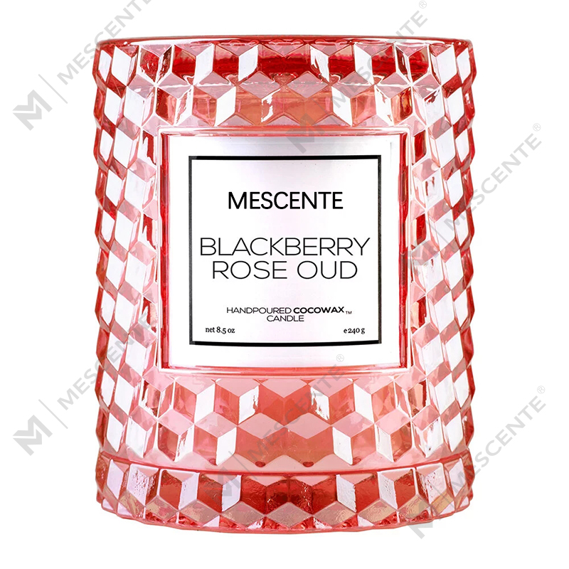 M&Scent Dekorasi Natal Kustom Lilin Ikon Blackberry Rose Oud