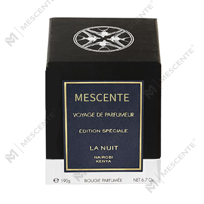 M&Scent Tempat Kaca Mewah Buatan Tangan Pilar Lilin Beraroma Vanila Dengan Kristal