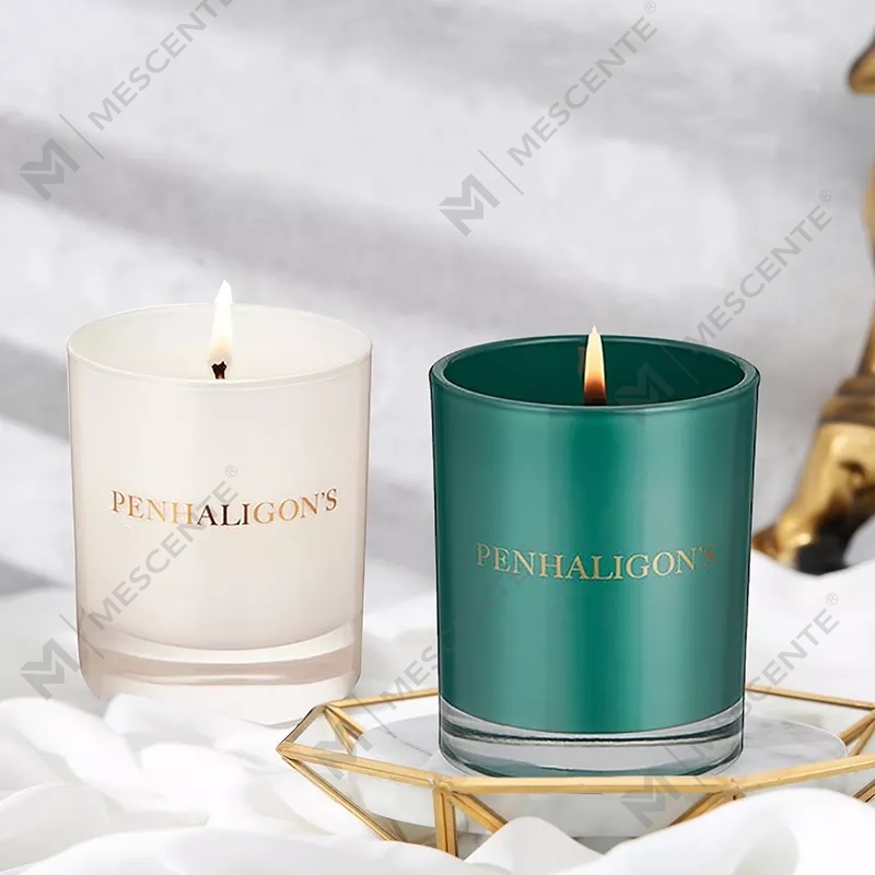 Grosir Mewah Label Pribadi Penyembuhan Spiritual Kristal Chakra Beraroma Lilin Kedelai Aromaterapi Lilin Beraroma