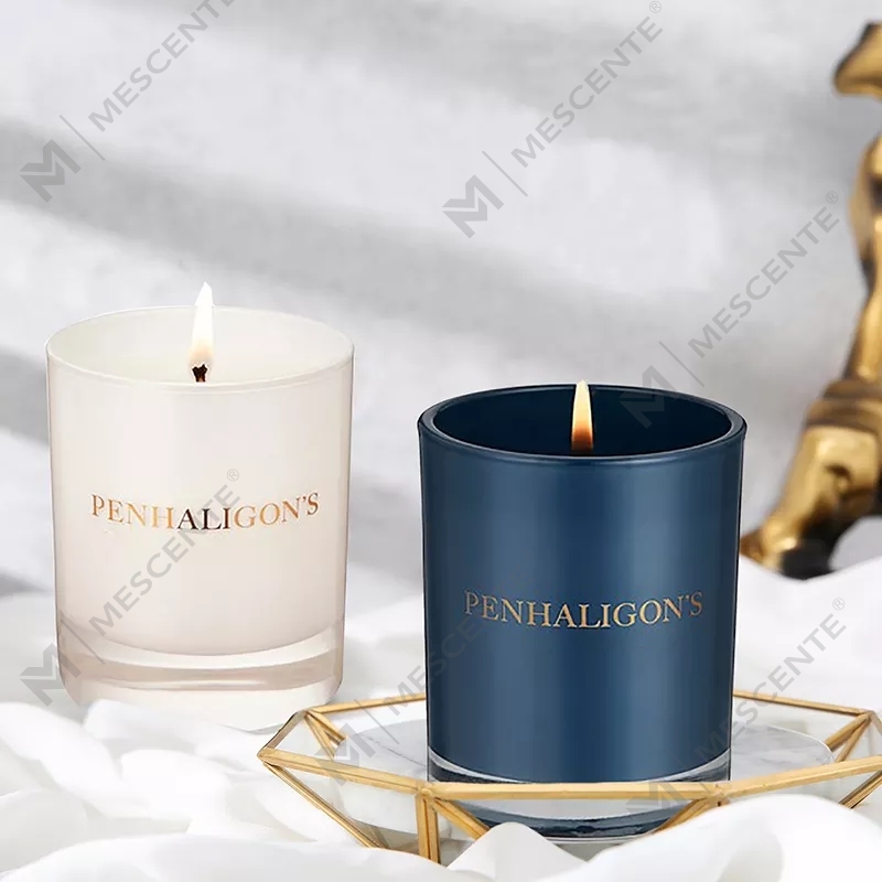 Grosir Mewah Label Pribadi Penyembuhan Spiritual Kristal Chakra Beraroma Lilin Kedelai Aromaterapi Lilin Beraroma