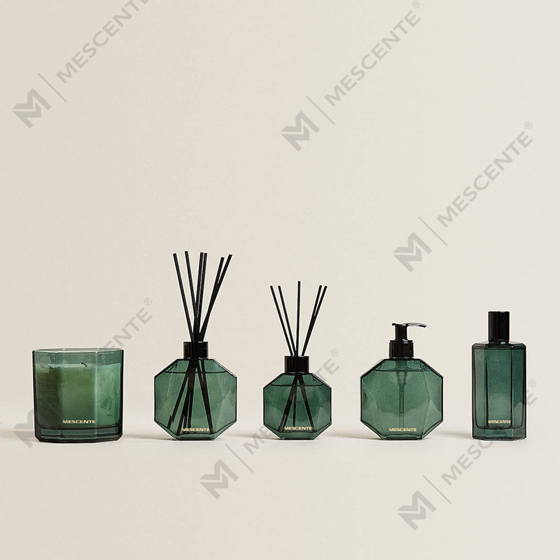 M&Scent Pabrik Kustom Label Pribadi Toples Kaca Lilin Beraroma Lilin Kedelai Alami