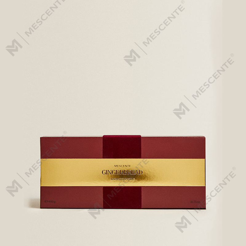 M&Scent Lilin 3 Sumbu Mewah Kustom Label Pribadi yang Dipersonalisasi Lilin Beraroma Kaca Matte Hitam