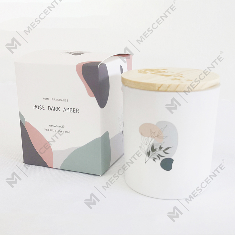 M&Scent Beberapa Lilin Kedelai Beraroma Aroma Alami 100% Berkualitas Tinggi dalam Toples Kaca Dengan Tutup