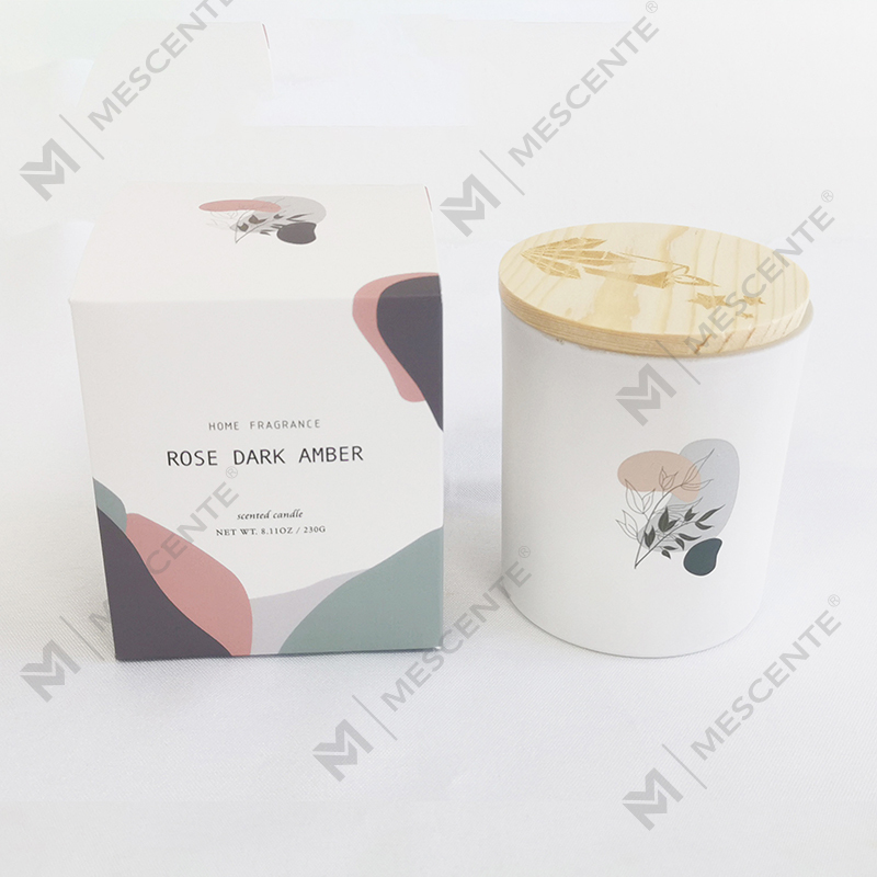 M&Scent Beberapa Lilin Kedelai Beraroma Aroma Alami 100% Berkualitas Tinggi dalam Toples Kaca Dengan Tutup