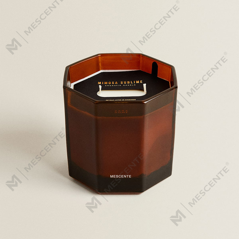 Penjualan Panas Lilin Beraroma Lilin Kedelai Spiritual Label Pribadi Mewah yang Disesuaikan Dengan Kotak Hadiah