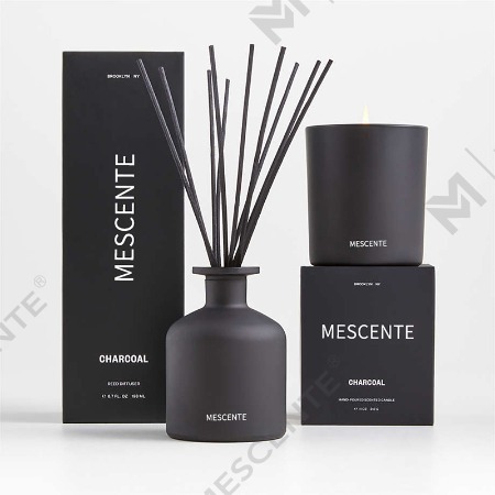 M&Scent grosir mewah private label lilin beraroma lilin kedelai dengan kotak