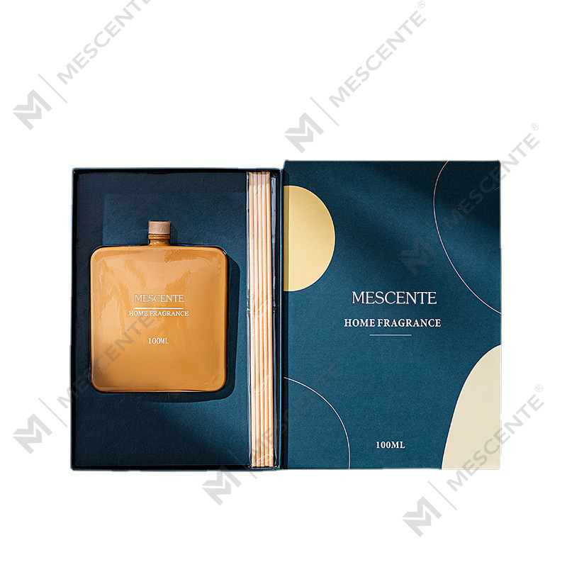 Hadiah set penyebar buluh wewangian rumah label pribadi kustom M&Scent