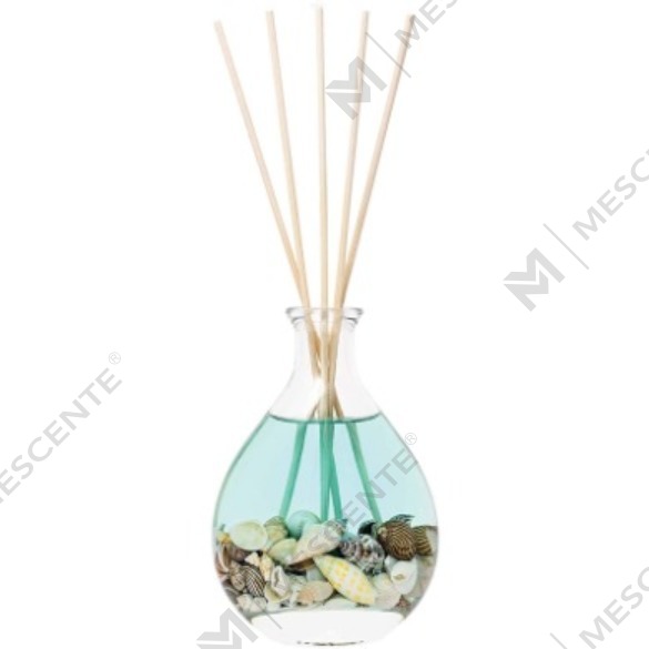 M&Scent grosir mewah private label botol kaca rotan tongkat reed diffuser set dengan stopper