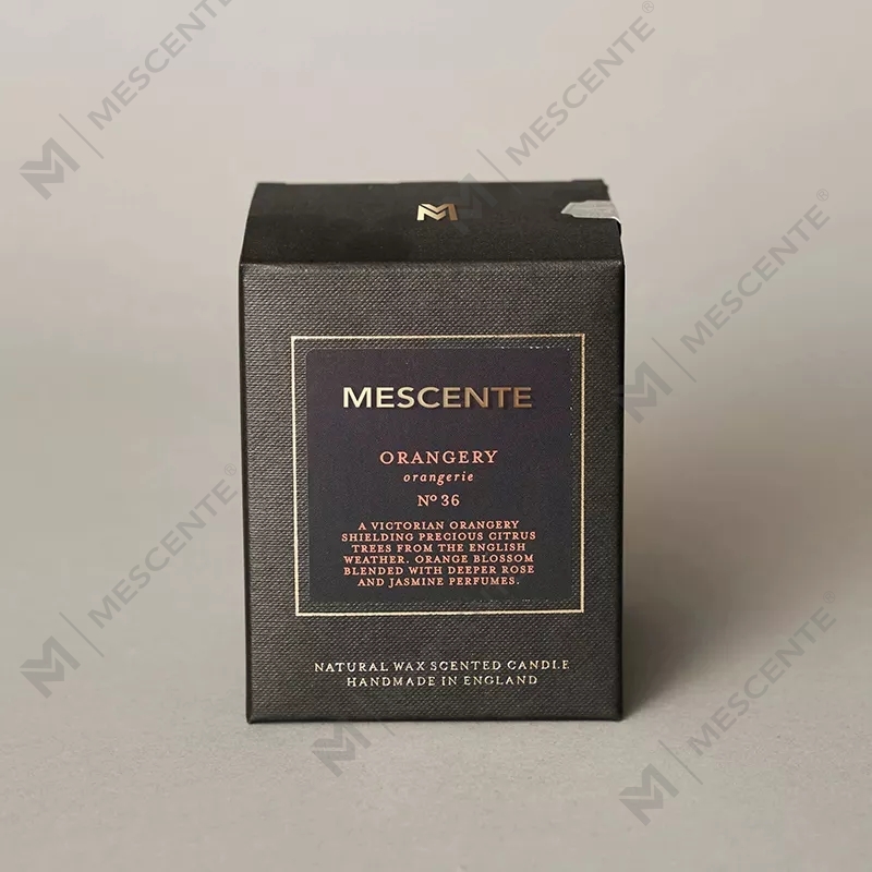 M&Scent Grosir Baru Mewah Kustom Label Pribadi Stoples Kristal Natal Lilin Kedelai Beraroma Kerzen Dengan Tutup