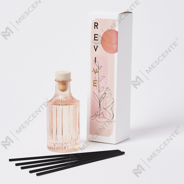 M&Scent Custom 100ml 200ml Botol Kaca Tatakan Untuk Flower Reed Diffuser