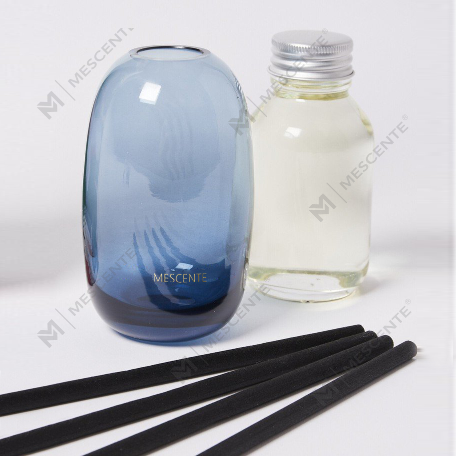 Mewah 100Ml 200Ml 500Ml Botol Bulat Berlian Bunga Loris Sola Kristal Amber Minyak Penyebar Buluh Parfum Eyfel